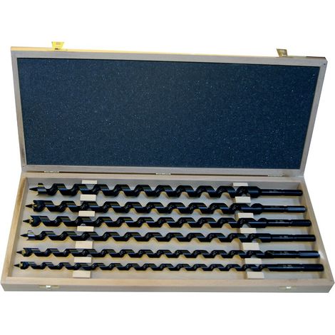 Coffret de 6 mèches à hélice unique queue 6 pans Ecolite - FAMMAB