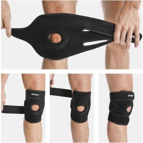LAN Genouillère,1 PC de genouillères Protège genoux Genouillère avec coussin de boucle Protection travaux jardin Genouillère légèr (1/2)