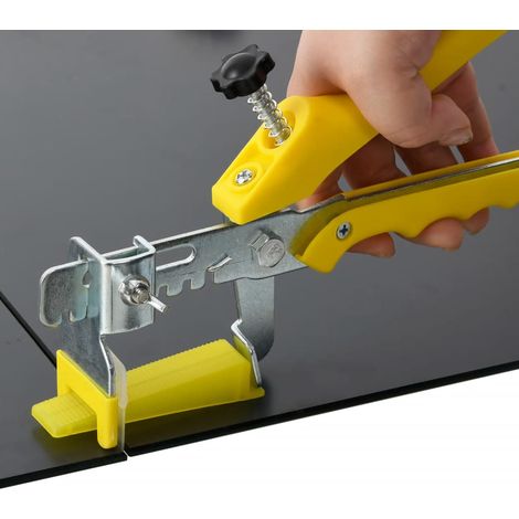 Système de nivellement de carrelage 250 cales 500 clips 3 mm