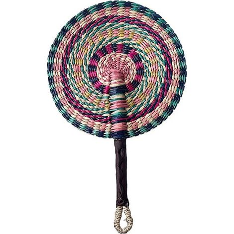 Abanico De Cuerda De Alga Marina - Decoración Boho - Uso Interior - 1 Unidad (1/5)