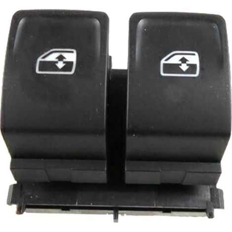 1 interrupteur/bouton de lève-vitre électrique en plastique noir pour Skoda Scala (1/5)