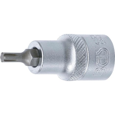 Punta de vaso entrada 12,5 mm (1/2") perfil en cuña (para Ribe) M5 (1/2)