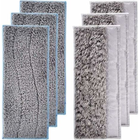 Lot de 6 serpillères lavables pour IRobot Braava Jet M6 (1/5)