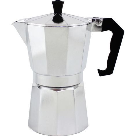 Kaffeemaschine für 6 Tassen, 300 ml, mit hitzebeständigem Griff, für Zuhause und Büro – (1/4)