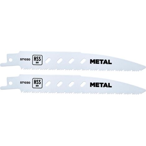 kwb 571030 Lame per sega a gattuccio kwb BIM per metallo Lunghezza lama della sega 150 mm 2 pz.
