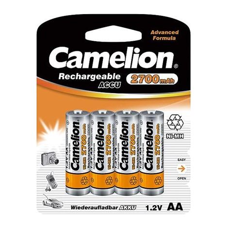 Camelion NiMh R06 1.2V-2700mAh (4/carte) - BOÎTE DE RANGEMENT (1/6)