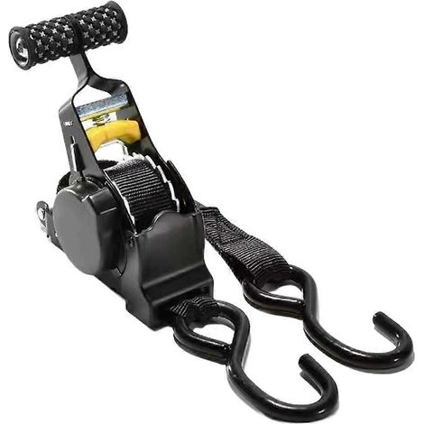 Sangle de chargement automatique à tension réglable pour motos, sangle à cliquet, sangle de chargement pour bagages (1/5)