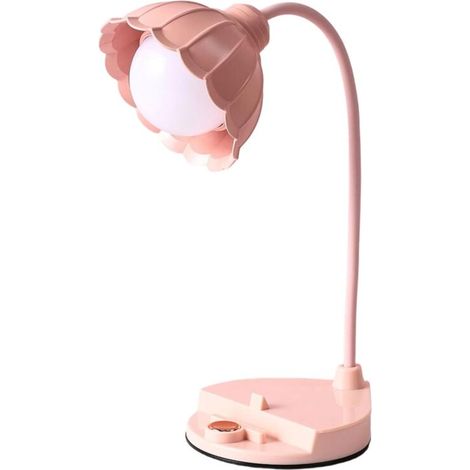 Lampe de chevet rechargeable sans fil et dimmable, lampe décorative en forme de [forme non spécifiée] pour étudiants, adolescents et adultes — idéale pour chambre, salon, dormoir, lecture et étude (1/5)