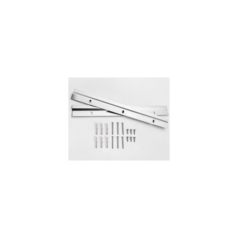 2 Paire Barre de Fixation en Z pour Miroir Lourd, 30cm Cintre pour Tableau en Alliage d'Aluminium avec Vis pour Cadre Lourd, Tête de Lit, Panneau, Rack