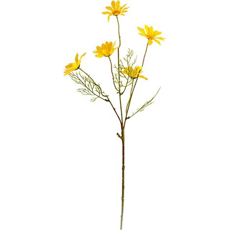 Fleurs Artificielles - Bouquet de Fleurs en Soie pour Table Patio - Décoration Intérieure Extérieure - Lot de 1 (1/5)