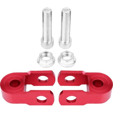 Yosoo Amortisseur Arrière Universel pour Moto, Protection D'amortissement en Alliage D'aluminium pour la Traction en Pente Raide (avec des vis) (1/5)