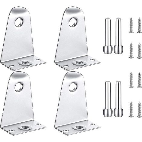 Supports et goupilles de fixation métalliques, supports pour stores, remplacement de supports pour stores horizontaux (1/5)