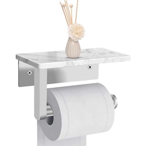 Porte-papier toilette mural en acier inoxydable doré brossé, porte-serviettes, organisateur de cuisine CH (1/5)
