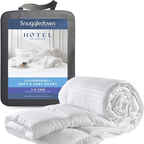 Snuggledown Hotel Luxuriously Soft & Cosy Duvet, 7.5 Tog, Double