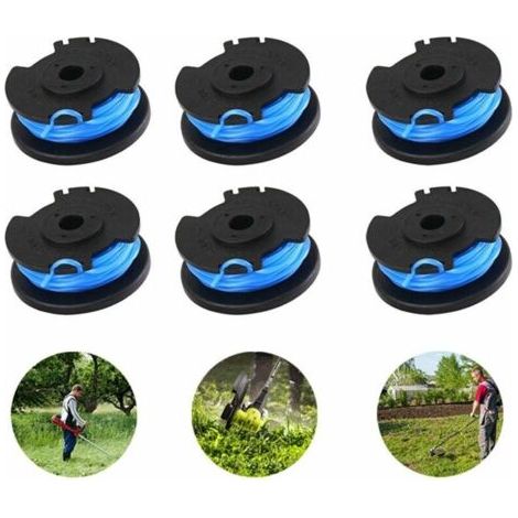 6 pièces de nylon de tonte des pièces extérieures pour + AC14RL3A (1/4)