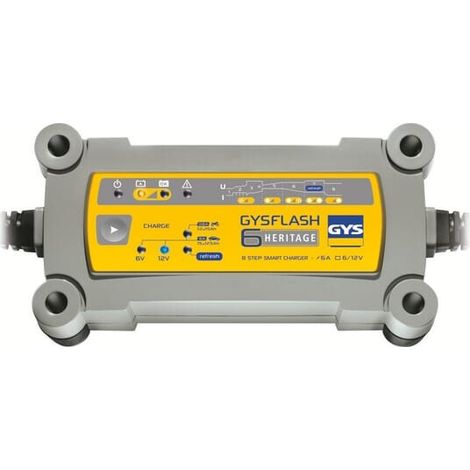 Gys GYSFLASH HERITAGE 6A cargador de batería para coche