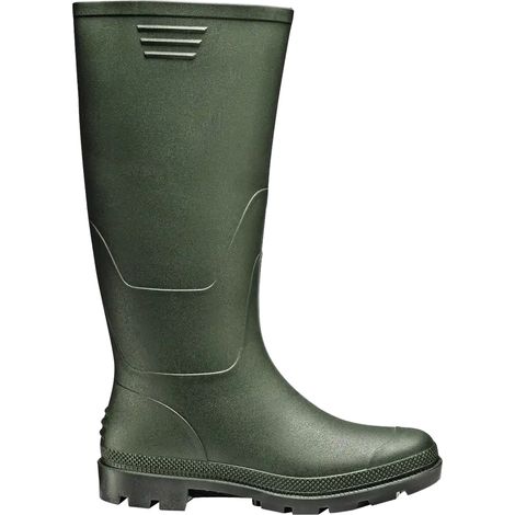 SIR SAFETY SYSTEM SUPER WET Bottes de travail OB en PVC vert Taille 40