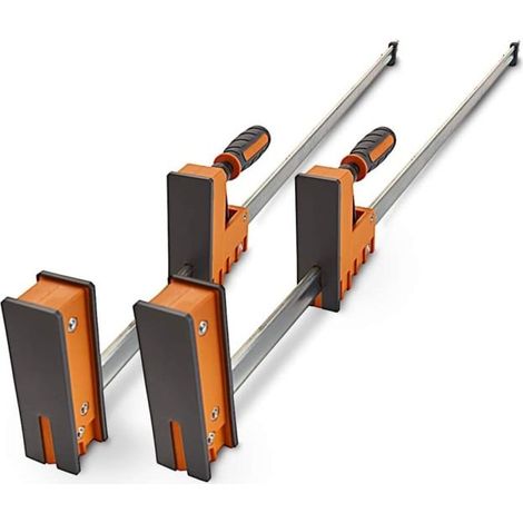 Kit de serre-joints parallèles BORA 40" – Lot de 2 – Force 500 kg chacun (1/5)