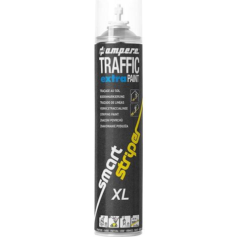 Spray  marcaje  suelo  Traffic  Extra  Paint  XL  750ml  blanco  AMPERE (1/5)