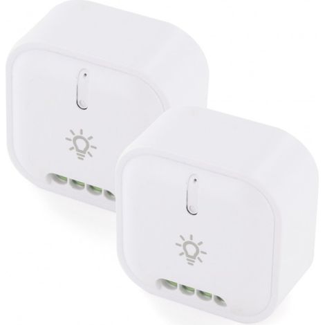 Chacon – Set de 2 modules éclairage On/Off 1000W – Compatible DiO 1.0 – Contrôle à distance sans installation électrique – Pour luminaires connectés (1/3)