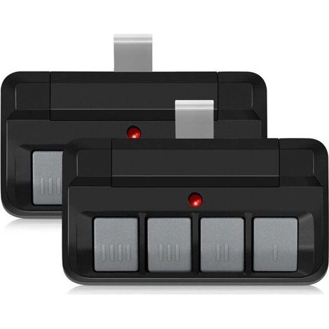 Paquet de 2 Télécommandes Garage Apprentissage à Distance Compatible 894LT Remplace 811LM 61LM 361LM (1/4)