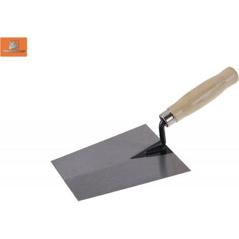 LEVIOR Cuchara de mampostería acero rectificado 180x130mm 32014.01