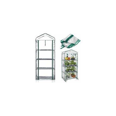 Garden Greenhouse Cover 4 Levels 160x69x49cm Durable Plant Cover Anti Insect Protection (1/5)