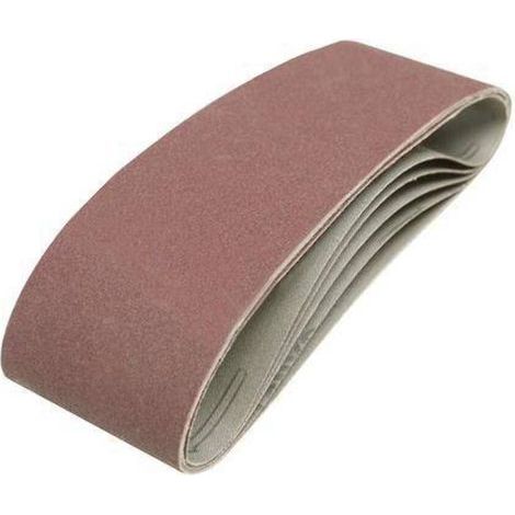 391857 5 bandes papier de verre 75 x 533 mm Grain 40 (1/5)