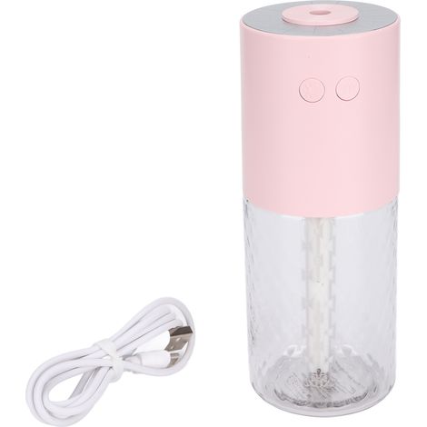 Mini Humidificateur Silencieux Portable Bureau Brume Froide USB avec LED pour Chambre Bureau Rose (1/5)