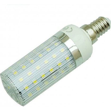 TrAdE Shop Traesio - Lampadina Led E14 10 Watt Tubo Mais Luce Calda Fredda Naturale Illuminazione Led - -Bianco Naturale      -