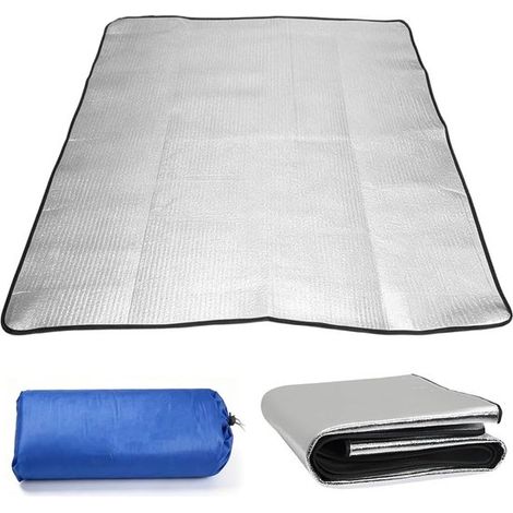 Isoliermatte für Bodenbeläge, faltbare Thermomatte für Camping, wasserdicht und wärmeisolierend, 200 x 200 cm (1/5)