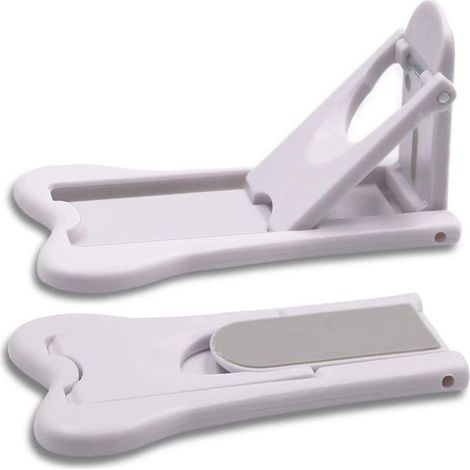 2 Pcs Bloque porte Coulissante, Fenêtre Verrouillage De Sécurité, Serrures Porte Coulissante de Sécurité, Sécurité Portes de Placard (1/5)