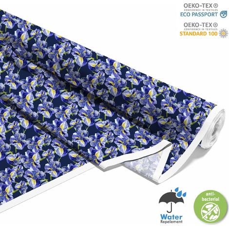 TESSUTI DECORATIVI PER ESTERNI OXFORD - Motivo Iris I DX076 (1/5)