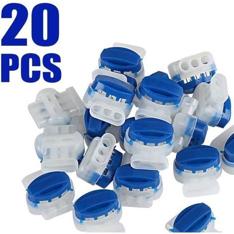 Cable Connectors - Unspecified - 20 Pieces - Moisture Protection - Garden & Outdoor - Robotic Lawnmower (1/4)