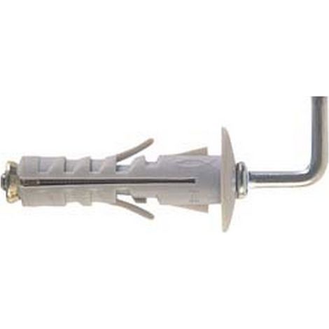 100PZ TASSELLO IN NYLON CON GANCIO MEDIO - SB 12/2 ø 12x40 gancio mm.16