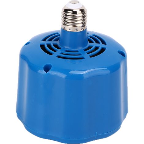 Lampe chauffante thermostat en plastique ABS pour reptiles rampants, outil de chauffage 220V (Trois générations bleues) (1/5)