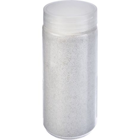 Heku 30330-01 decorativa/sabbia colorata bianca, 750 g, in barattolo richiudibile, 750g / Körnung 0,1mm (1/2)