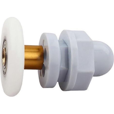 Joint d'étanchéité en silicone pour paroi de douche, barrière anti-eau pour séparation des zones sèches et humides de la salle de bain, blanc, 50 cm (1/5)
