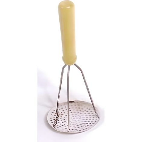 PILON A PUREE - BOIS ET INOX - PERMET DE REALISER DES PUREES DE POMME DE TERRE - CAROTTES - COURGETTES à.