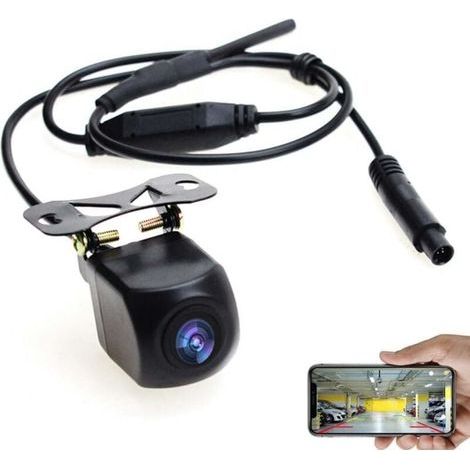 Caméra de recul WiFi 12V, mini caméra étanche pour iPhone et Android. (1/5)
