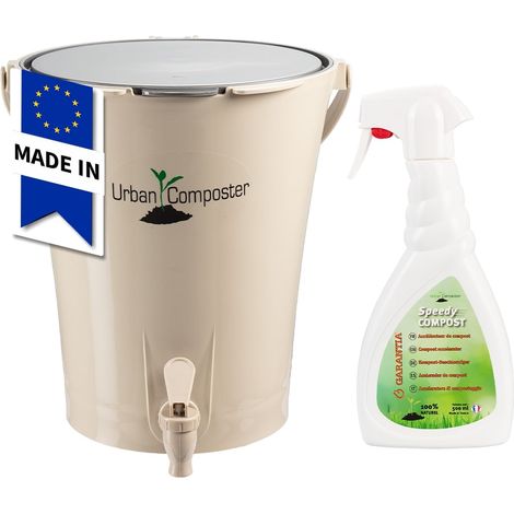Kit composteur avec spray speedy compost - Garantia - 995238 (1/5)