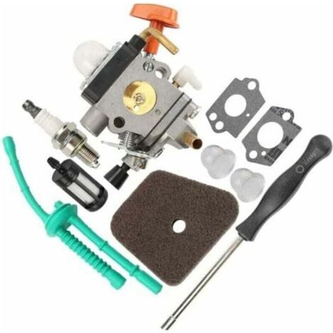 Carburateur Débroussailleuse Kit Remplacement Idéal pour Stihl FS87 FS87R FS90 FS90K FS90R FS100 FS110 (1/4)
