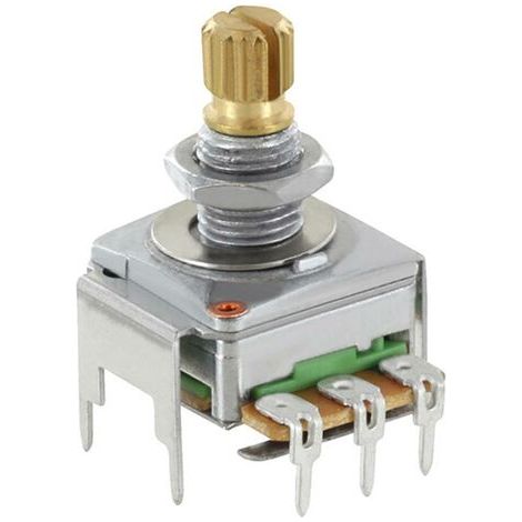 Alpha RD1601F40B415KB10KM RD1601F40B415KB10KM Potentiomètre rotatif mono 0.2 W 10 kΩ 1 pc(s) D033841 (1/3)