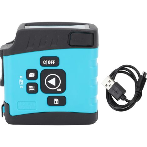 Mètre laser 3 en 1 avec Bluetooth, affichage numérique, arrêt automatique et mesure laser infrarouge précise jusqu'à 40 m.