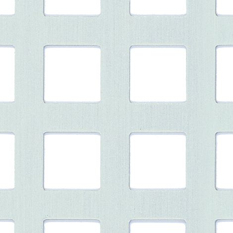 Alberts Lochblech Aluminium eloxiert 200 x 0,8 x 1000 mm quadratische Lochung Lochblech (1/5)