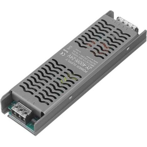 Driver LED 400W DC 24V Protection IP20 Dissipation Rapide de la Chaleur Transformateur LED Driver d'alimentation LED AC 175‑260V Alimentation Driver LED Transformateur de Puissance LED (1/5)