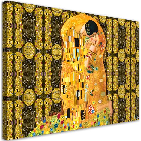 Quadro su tela, Adempimento di una donna astrazione - 100x70 (1/5)