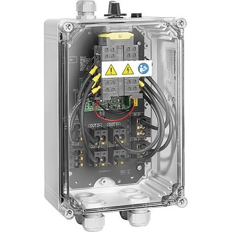 PV Interrupteur pompier, 2MPP, 2E/1A, 2x50A, Push-In