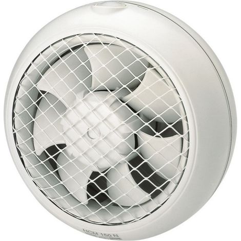Soler Et Palau – Aérateur de vitre débit moyen HCM 150 N – Virole plastique renforcée – Montage sur vitre – Silencieux et régulable
