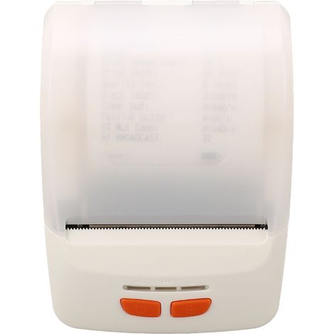 Imprimante thermique Bluetooth portable sans fil pour reçus, tickets et factures, machine d'impression de points de vente